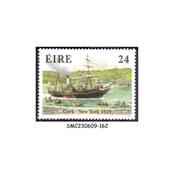 IRELAND - 1988 TRANSATLANTIC TRANSPORT ANNIVERSARIES / SHIPS SCOTT#716 - 1V MNH