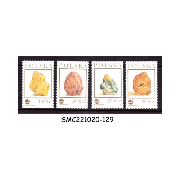 POLAND - 1993 AMBER - 4V - MINT NH