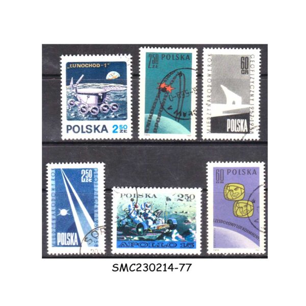 POLAND - SELECTED STAMPS - 6V - CTO