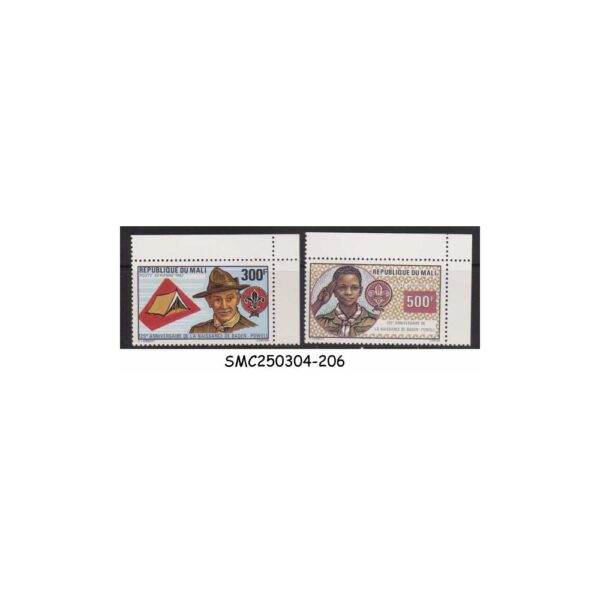 MALI - 1982 LORD BADEN POWELL / SCOUTS - 2V - MINT NH