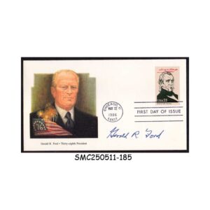 FDC from UNITED STATES - 1986 GERALD R. FORD - EX-PRESIDENT OF USA - FDC