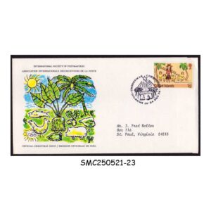 COVER from GILBERT ISLANDS - 1976 CHRISTMAS - FDC