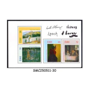 STAMPS from IRELAND - 1993 PAINTINGS - MIN. SHEET MINT NH