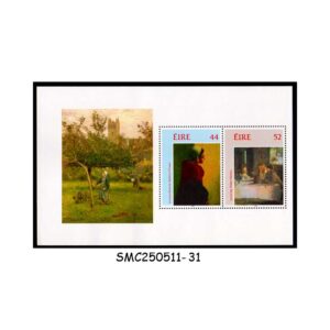 STAMPS from IRELAND - 1993 PAINTINGS - BOOKLET PANE MINT NH