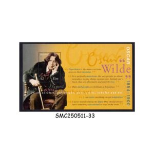 STAMPS from IRELAND - 2000 DEATH CENTENARY OF OSCAR WILDE  - MIN. SHEET MINT NH