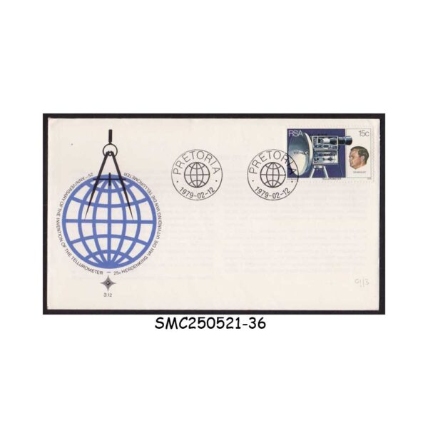 COVER from SOUTH AFRICA - 1979 25th ANNIVERSARY OF TELLUROMETER - FDC