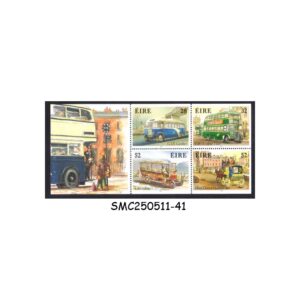 STAMPS from IRELAND - 1993 IRISH BUSES - BOOKLET PANE MINT NH