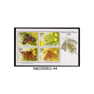 STAMPS from IRELAND - 1994 FAUNA & FLORA / MOTHS INSECTS - SOUVENIR SHEET MINT NH