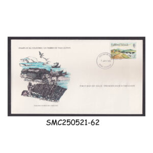 COVER from FALKLAND ISLANDS - 1981 EARLY SETTLEMENTS - FDC