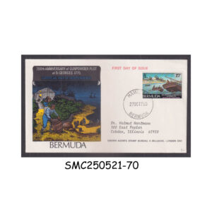 COVER from BERMUDA - 1975 200th ANNIVERSARY OF GUNPOWDER PLOT - FDC