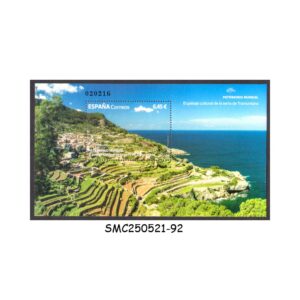 STAMPS from SPAIN - 2023 WORLD HERITAGE - THE CULTURAL LANDSCAPE OF THE SERRA DE TRAMUNTANA - MIN/SHT MNH