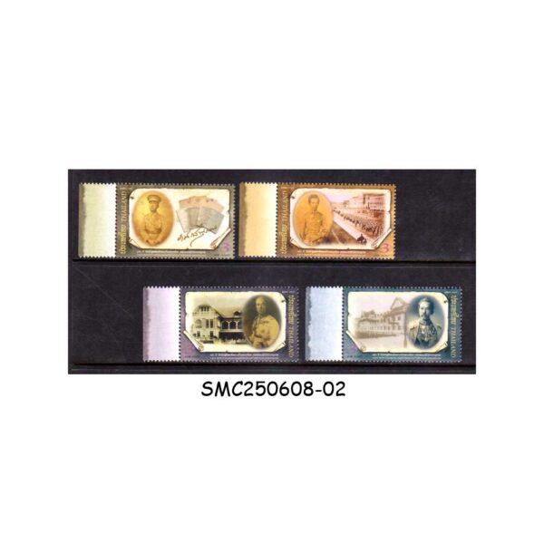 Stamps from THAILAND - 2012 ANNIVERSARY OF H.R.H. PRINCE DAMRONG RAJANUBHAB - 4V MINT NH