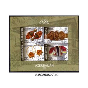 Stamps from AZERBAIJAN - 2022 270th ANNIVERSARY OF SHUSHA - MIN. SHEET MINT NH