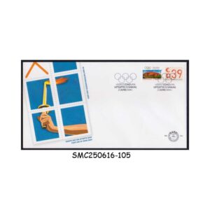 Stamps from NETHERLANDS  - 2004 BUSINESS STAMPS PERSONALIZED 2004 - FDC