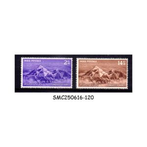 Stamps from INDIA - 1953 CONQUEST OF MOUNT EVEREST SCOTT#244-245 - 2V MINT NH