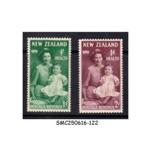 Stamps from NEW ZEALAND - 1950 HEALTH STAMPS SG#701-702 - 2V - MINT LH