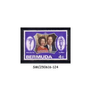 Stamps from BERMUDA - 1972 SILVER WEDDING - SG#291 - USED