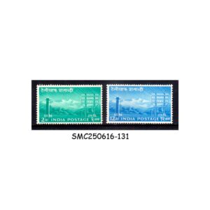 Stamps from INDIA - 1953 CENTENARY OF INDIAN TELEGRAPHS SG#346-347 - 2V MINT HINGED