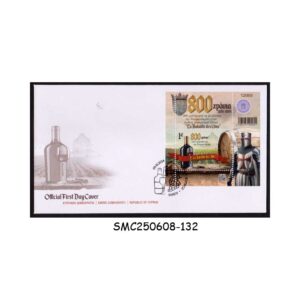 Cover from CYPRUS - 2024 800 YEARS OF BATTLE OF THE WINES - FDC