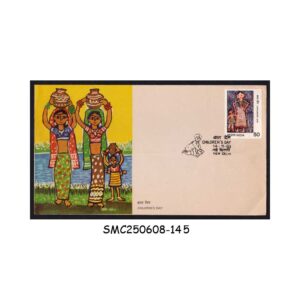 Stamps from INDIA - 1983 CHILDREN'S DAY - FDC NEW DELHI G.P.O.