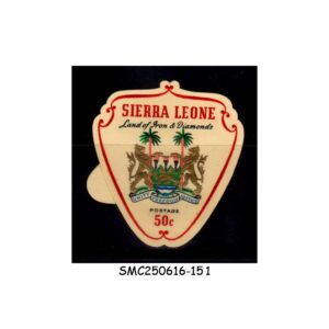 Stamps from SIERRA LEONE - 1965 50c SG#383 MINT NH SELF-ADHESIVE STAMPS