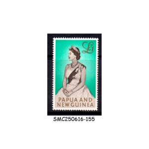Stamps from PAPUA NEW GUINEA - 1963 QUEEN ELIZABETH II QEII £1 SG#45 - MINT NH
