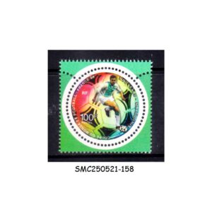 Stamps from NEW CALEDONIA - 1998 WORLD CUP SOCCER IN FRANCE /  FRANCE'98 / FOOTBALL 1V MINT NH