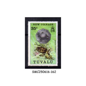 Stamps from TUVALU - 1976 NEW COINAGE SG#29 - 1V MINT NH