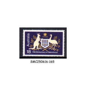 Stamps from AUSTRALIA - 1976 75th ANNIV. OF NATIONHOOD SG#614 - 1V MINT NH