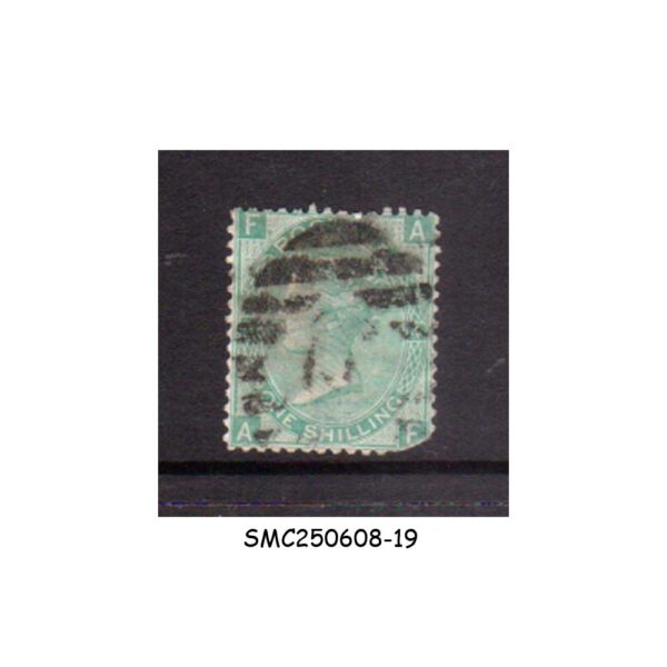 Stamps from GREAT BRITAIN - 1867 1s QV SG#117 - USED