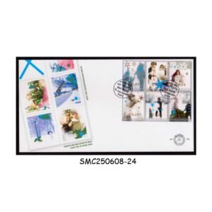 COVER from NETHERLANDS - 2004 DECEMBER STAMPS - 6V - FDC