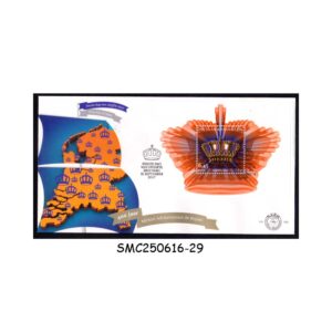 Cover from NETHERLANDS - 2007 200 YEARS OF ROYAL KINGDOM / CROWN - FDC
