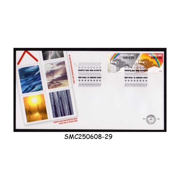 COVER from NETHERLANDS - 2004 150yrs OF KNMI ROYAL NETHERLANDS METEOROLOGICAL INSTITUTE - FDC