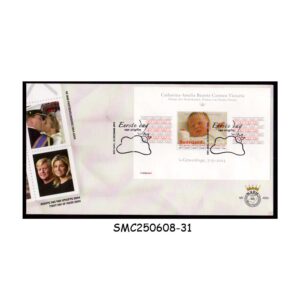 COVER from NETHERLANDS - 2003 BIRTH OF PRINCESS CATHARINA-AMALIA - MS FDC
