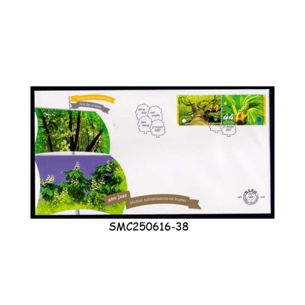 Cover from NETHERLANDS - 2007 TREES IN SPRING - FDC