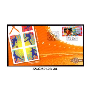 COVER from NETHERLANDS - 2004  SOCCER EUROPEAN CUP / FOOTBALL - FDC with CERTIFICATE