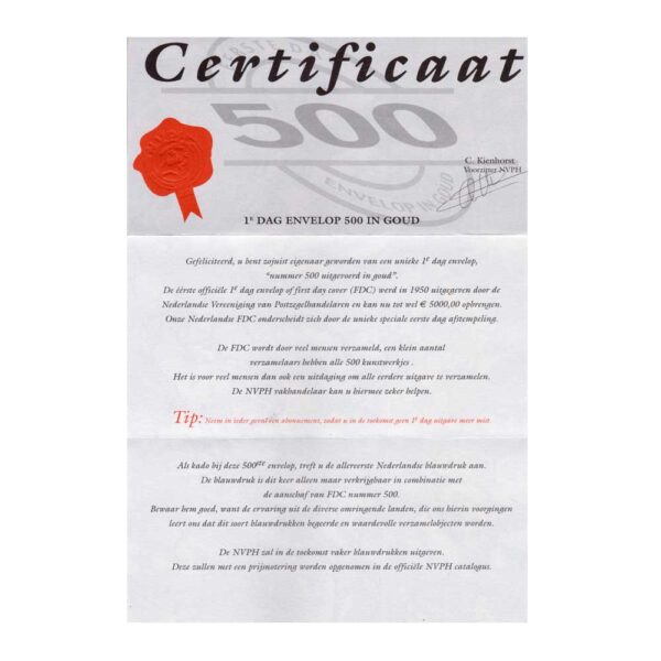 COVER from NETHERLANDS - 2004  SOCCER EUROPEAN CUP / FOOTBALL - FDC with CERTIFICATE - Image 2