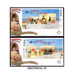 Cover from NETHERLANDS - 2007 SUMMER STAMPS - SET OF 2 FDC