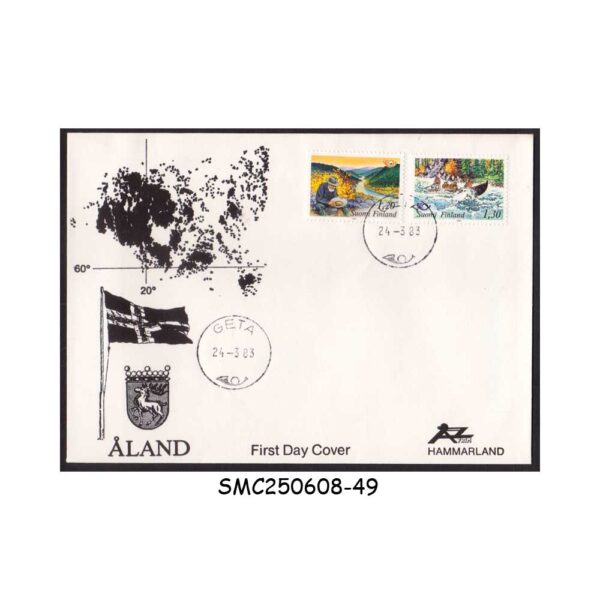 Covers from FINLAND - 1983 TOURISM - 2V FDC