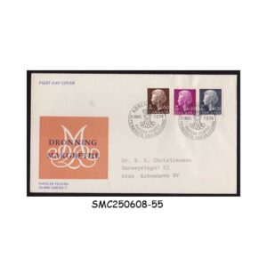 Covers from DENMARK - 1974 QUEEN MARGRETHE II - FDC