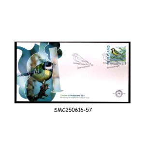 Cover from NETHERLANDS - 2011 GREAT TIT BIRD - FDC