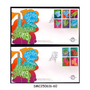 NETHERLANDS - 2011 GREEN ENVIRONMENT - SET OF 2 FDC
