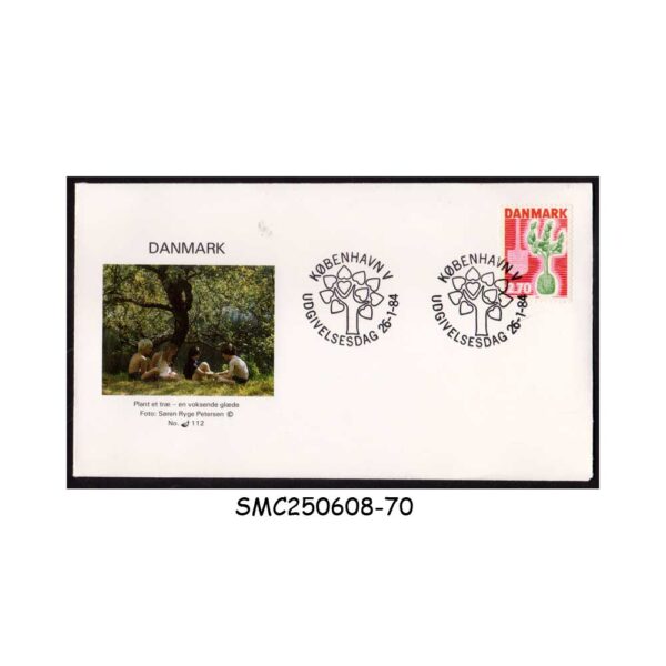 Cover from DENMARK - 1984 TREE PLANTING CAMPAIGN - FDC