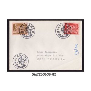 Cover from SWEDEN - 1971 COVER WITH MUSIC CANCELLATION