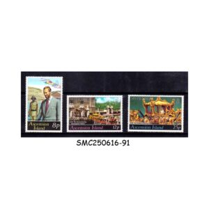 Stamps from ASCENSION - 1977 QEII SILVER JUBILEE - 3V - MINT NH