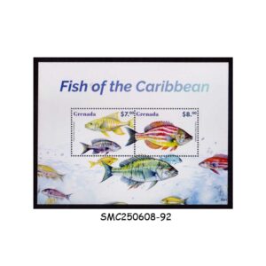 Stamps from GRENADA - 2023 CARIBBEAN FISH - MIN. SHEET MINT NH