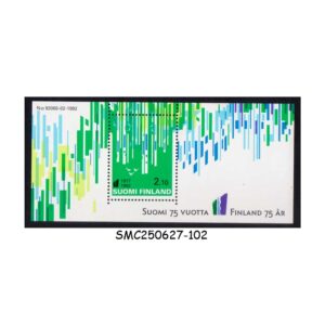 Stamps from FINLAND - 1992 75th ANNIVERSARY OF FINNISH INDEPENDENCE - MIN. SHEET MINT NH