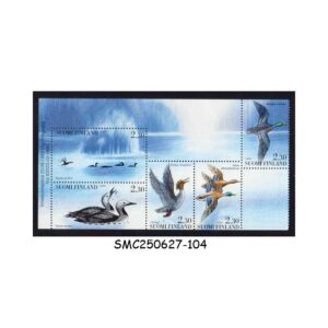 Stamps from FINLAND - 1993 WATER BIRDS - BOOKLET PANE MINT NH