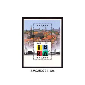 Stamps from BHUTAN - 1999 IBRA '99 INTERNATIONAL STAMP EXHIBITION - MIN. SHEET MINT NH