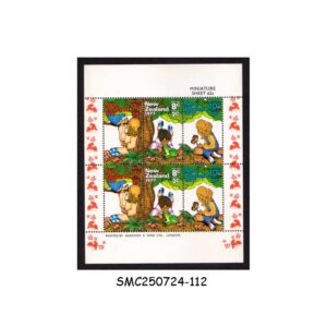 Stamps from NEW ZEALAND - 1977 HEALTH STAMPS CHILDREN - MIN. SHEET MINT NH